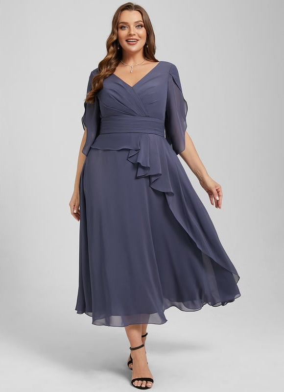 Robe Chic Émeraude Flottante - gallery 8