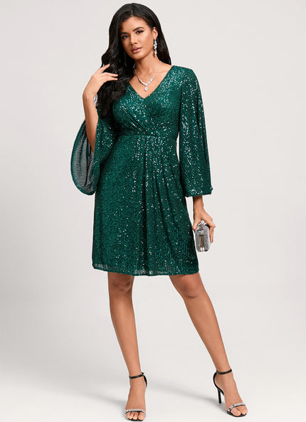 Robe Chic Éclat Émeraude