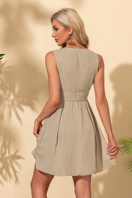 Robe Chic Vaporeuse Rouge - gallery 2