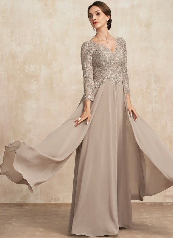 Robe Chic Longue Bleu Cobalt - gallery 5