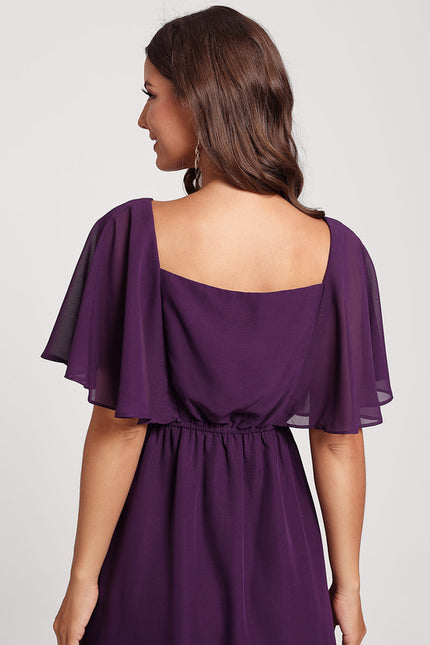 Robe Chic Bleu Nuit Élégante - gallery 3