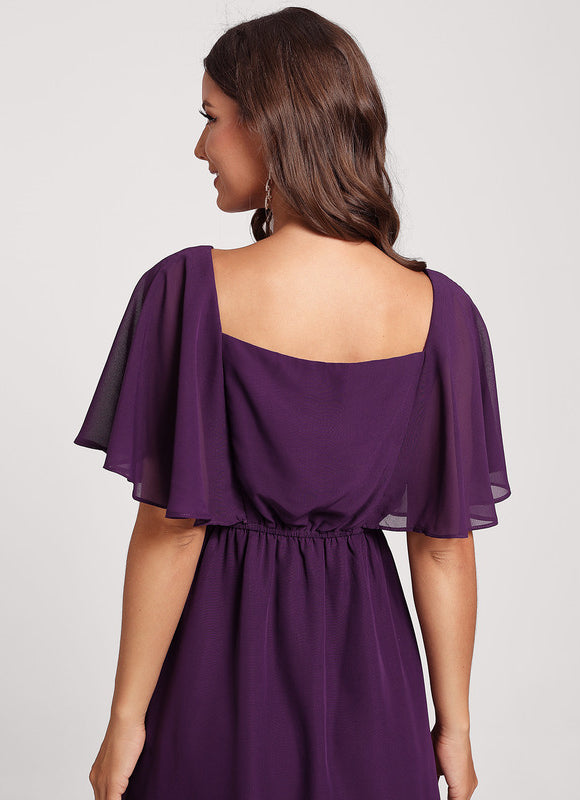 Robe Chic Bleu Nuit Élégante - gallery 3