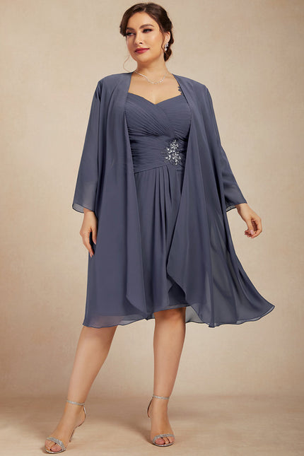Robe Chic Chic Mousseline Paillettes - gallery 5