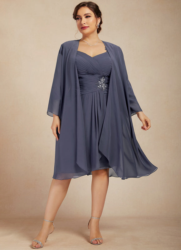 Robe Chic Chic Mousseline Paillettes - gallery 5