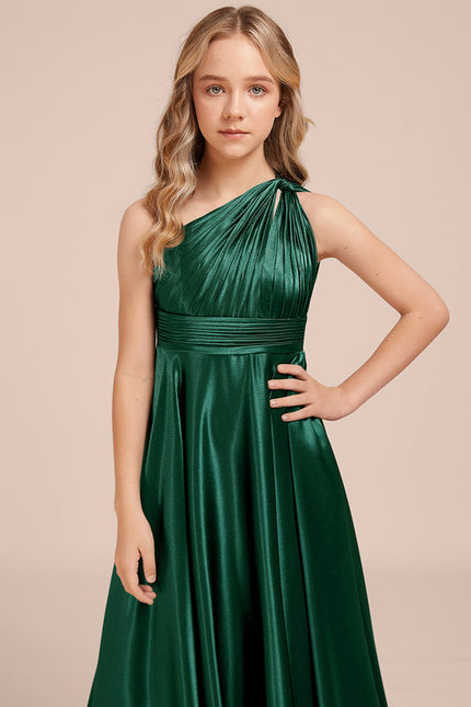 Robe Chic Satin Bourgogne - gallery 1