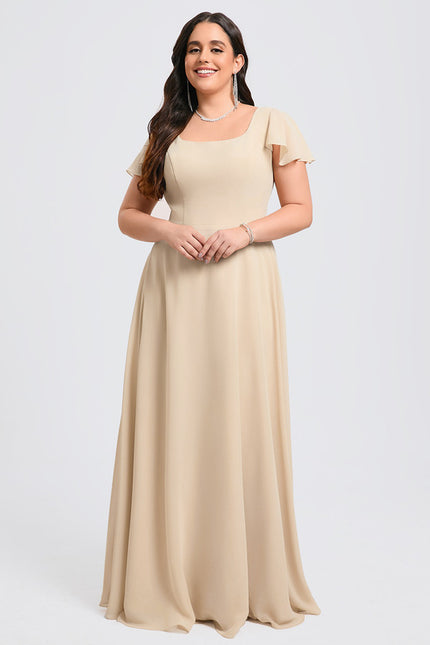 Robe Chic Longue Verte Raffinée - gallery 8