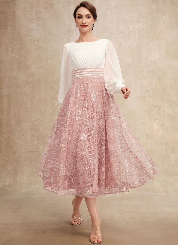 Robe Chic Danse Des Pétales