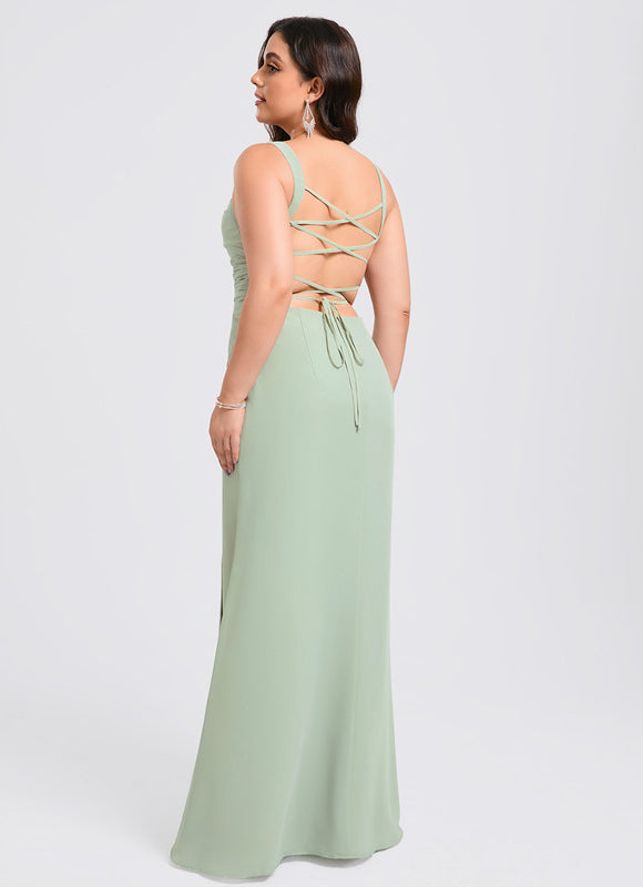 Robe Chic Sirène Bordeaux - gallery 7