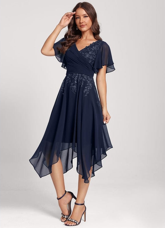 Robe Chic Luxe Sombre Éveil - gallery 3
