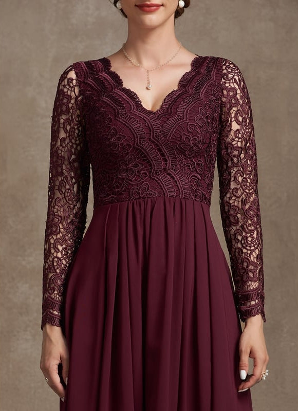 Robe Chic Rose Aérienne - gallery 1