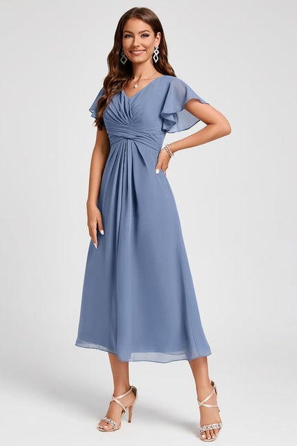 Robe Chic À Volants Florale - gallery 4