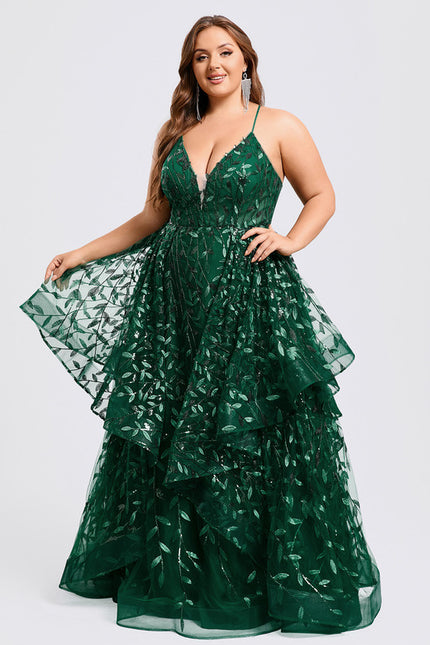 Robe Chic Émeraude Opulente - gallery 8