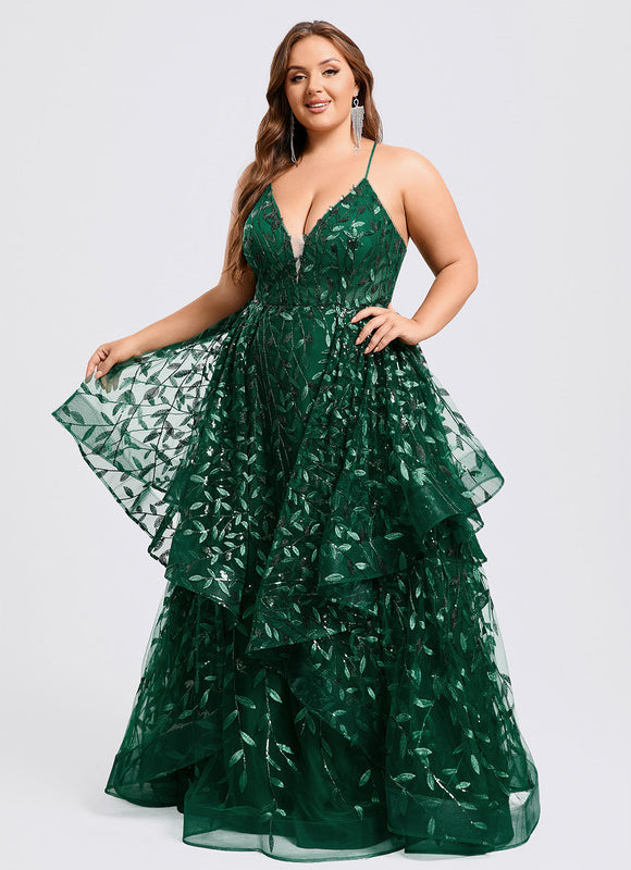 Robe Chic Émeraude Opulente - gallery 8