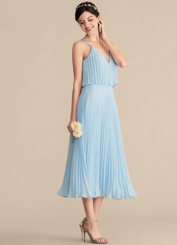 Robe Chic Plissée Sombre - gallery 2
