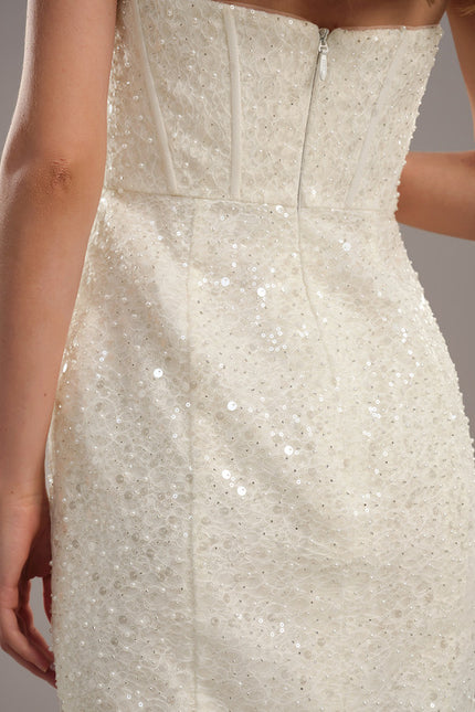 Robe Chic Courte Étoilée - gallery 7