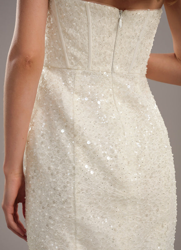 Robe Chic Courte Étoilée - gallery 7