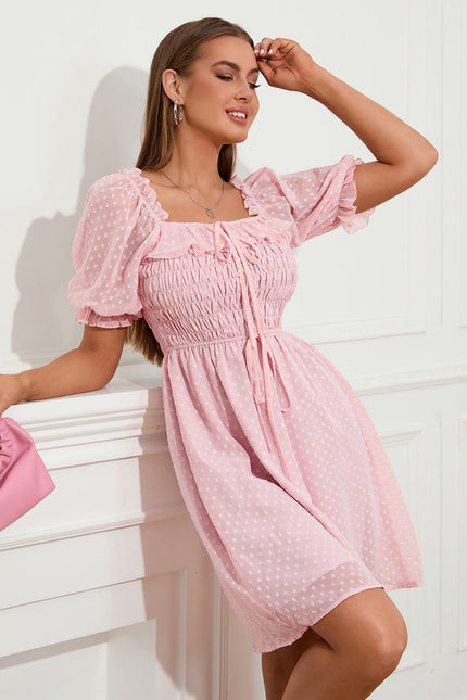 Robe Chic À Pois Douce - gallery 4