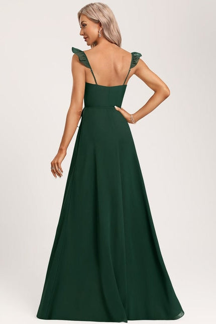 Robe Chic Mousseline Asymétrique - gallery 4