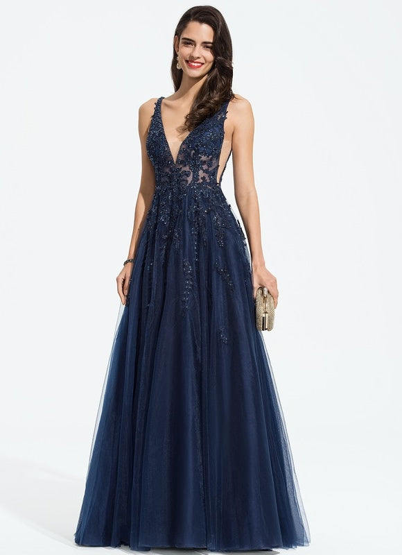 Robe Chic Glamour Tulle Étoilé - gallery 3