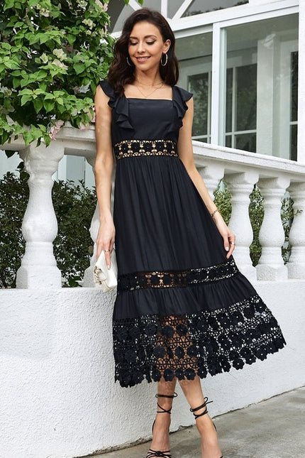 Robe Chic Dentelle Midi - gallery 2