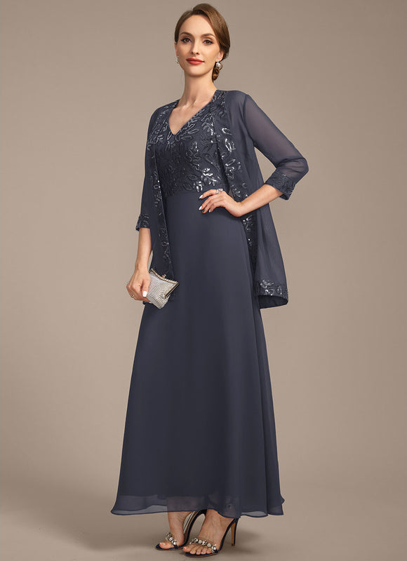 Robe Chic Mousseline Étoilée - gallery 3