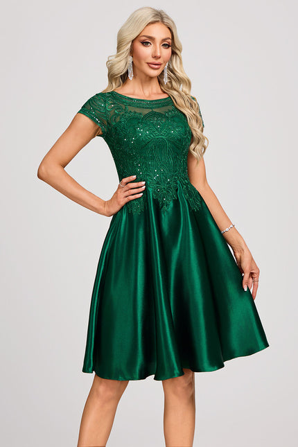 Robe Chic Émeraude Magique