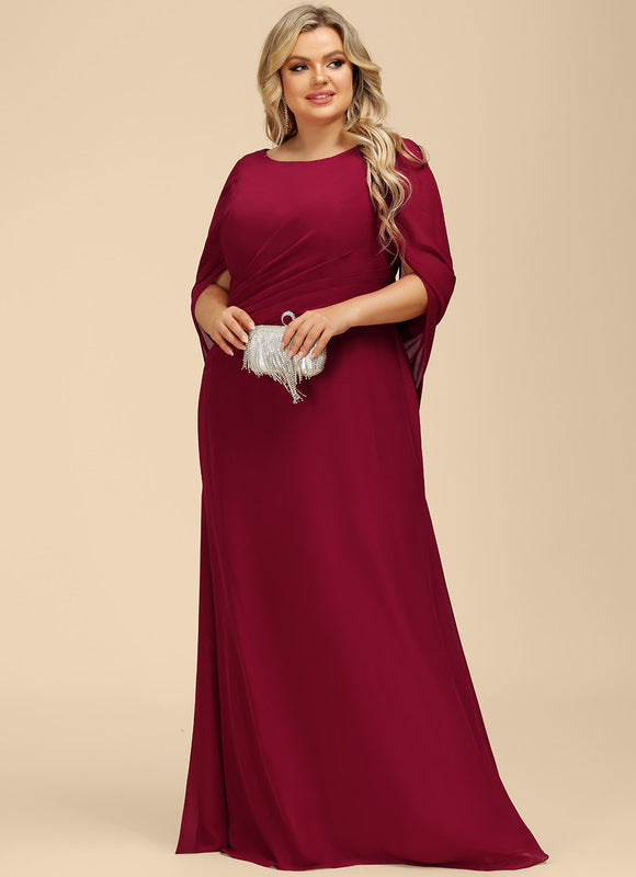 Robe Chic Mère Bordeaux - gallery 9