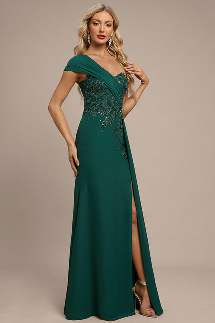 Robe Chic Émeraude Couture - gallery 5