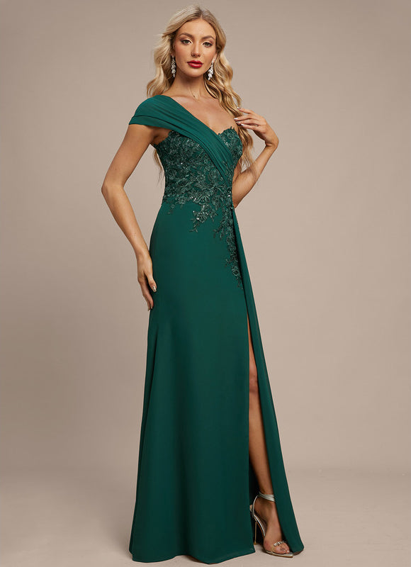 Robe Chic Émeraude Couture - gallery 5