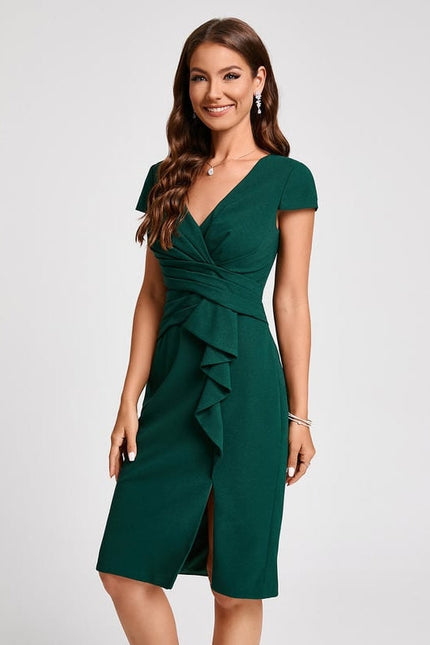 Robe Chic Rose Ajustée - gallery 4