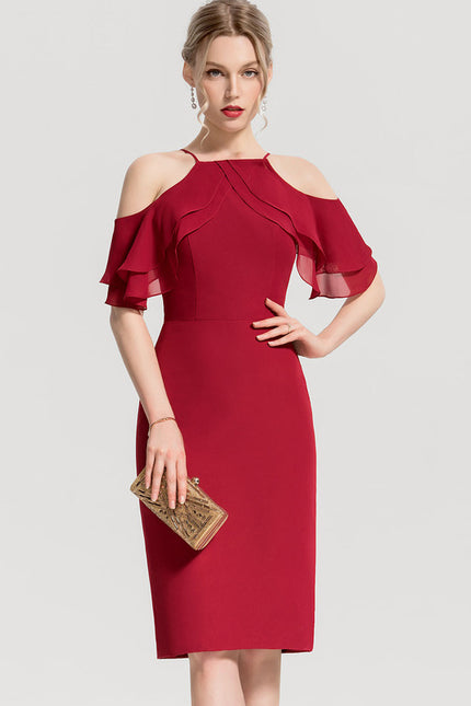 Robe Chic Cocktail Volants - gallery 3