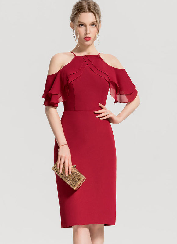 Robe Chic Cocktail Volants - gallery 3