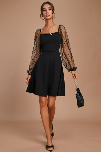 Robe Chic Chic Noir Étoilé - gallery 3