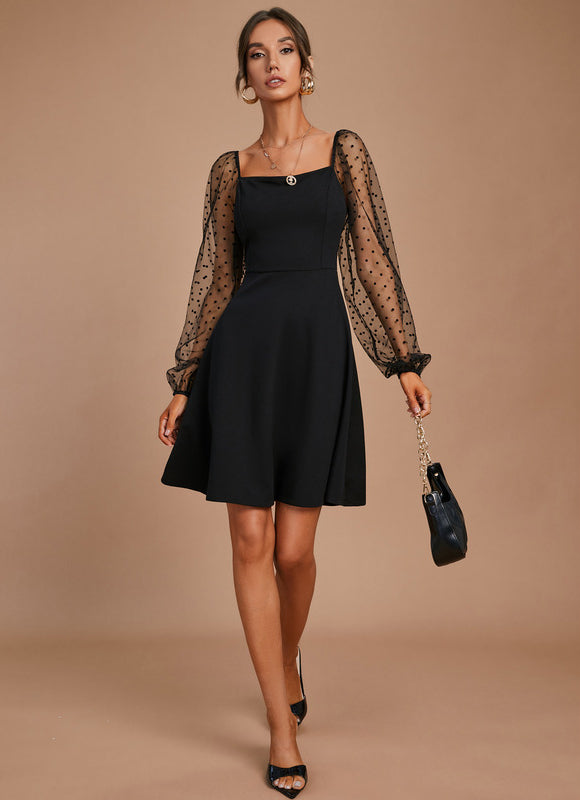 Robe Chic Chic Noir Étoilé - gallery 3