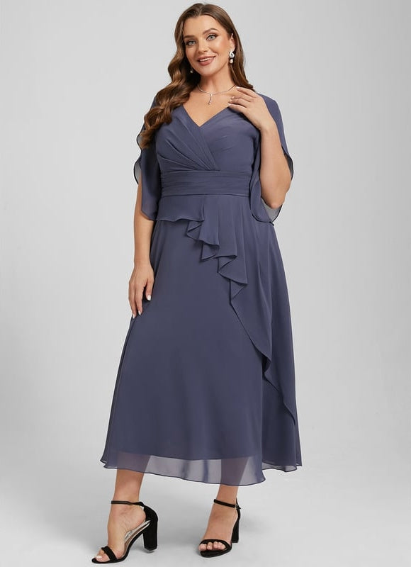 Robe Chic Émeraude Flottante - gallery 6