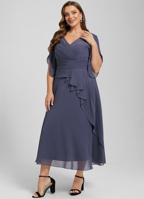 Robe Chic Émeraude Flottante - gallery 6