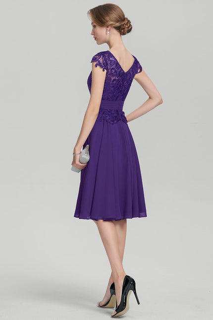 Robe Chic Éclat Violette - gallery 4