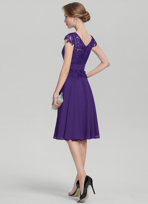 Robe Chic Éclat Violette - gallery 4