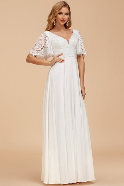 Robe Blanche Plage Chic - gallery 2