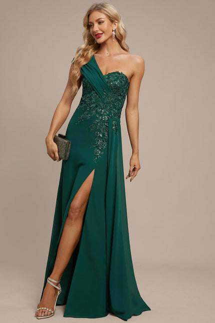 Robe Chic Émeraude Couture - gallery 4