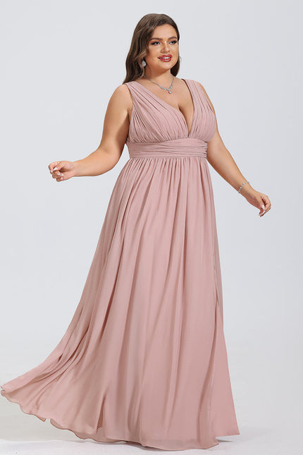 Robe Chic Longue Verte Fluide - gallery 8