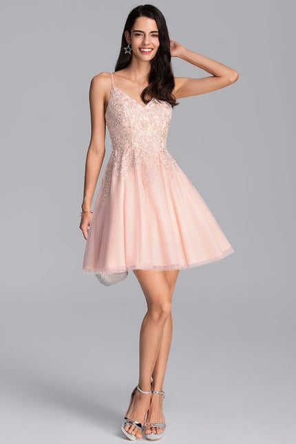 Robe Chic Tulle Perlé Éclat - gallery 1