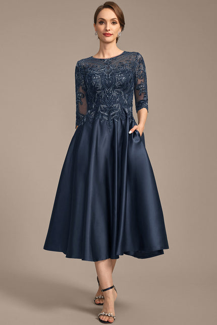 Robe Chic Satin Somptueux - gallery 2