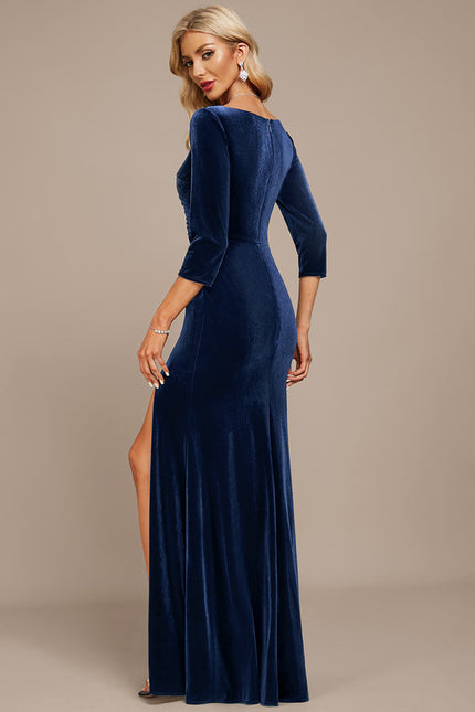 Robe Chic Velours Éclatant - gallery 4