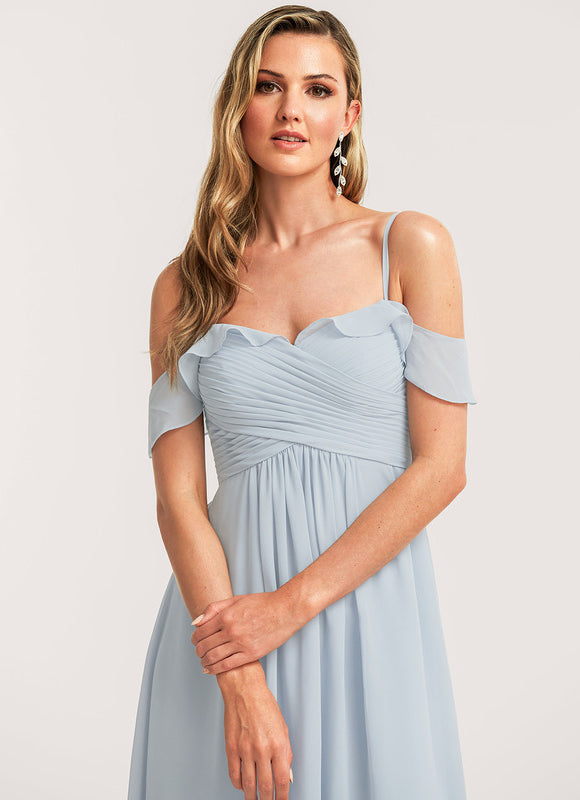 Robe Chic Fluide Ciel - gallery 3