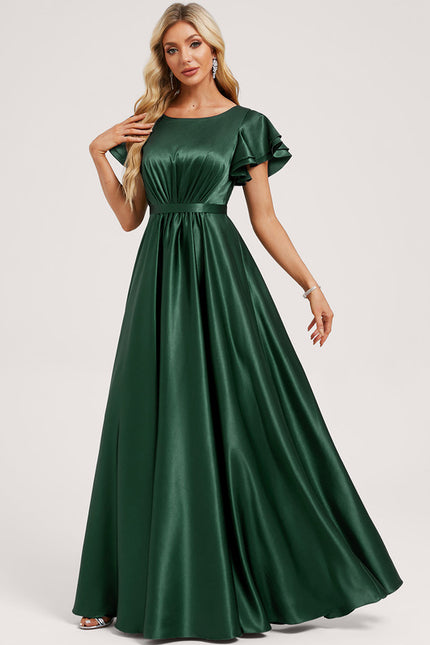 Robe Chic Longue Satinée Flottante