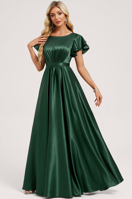 Robe Chic Longue Satinée Flottante