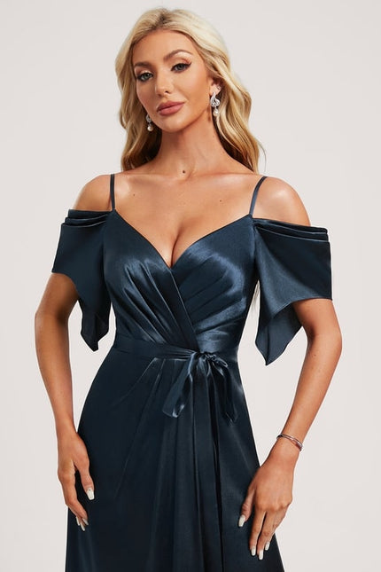 Robe Chic Satinée Aérienne - gallery 3
