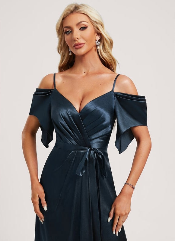 Robe Chic Satinée Aérienne - gallery 3