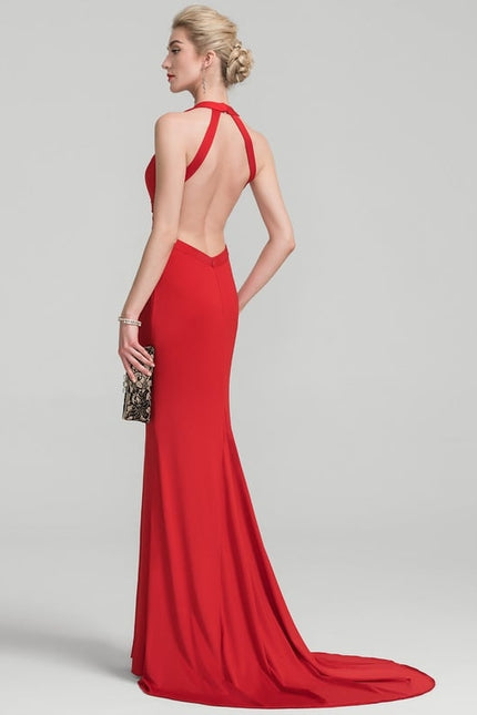 Robe Rouge Moulante Chic - gallery 1
